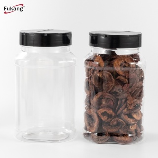厂家批发500ml调味品瓶 蝴蝶盖包装塑料罐 厨房用品收纳罐 pet食品瓶